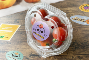ハロウィン用 野菜シール